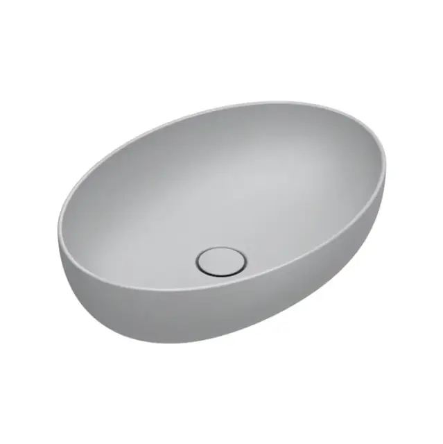 Catalano Sfera Раковина 60x42см накладная, без перелива, без отв., цвет: Cemento Satinato