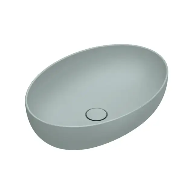 Catalano Sfera Раковина 60x42см накладная, без перелива, без отв., цвет: Aqua Satinato