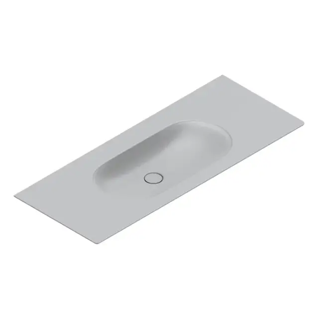 Catalano Sfera Раковина консоль 125x50см, без отв., цвет: Cemento Satinato