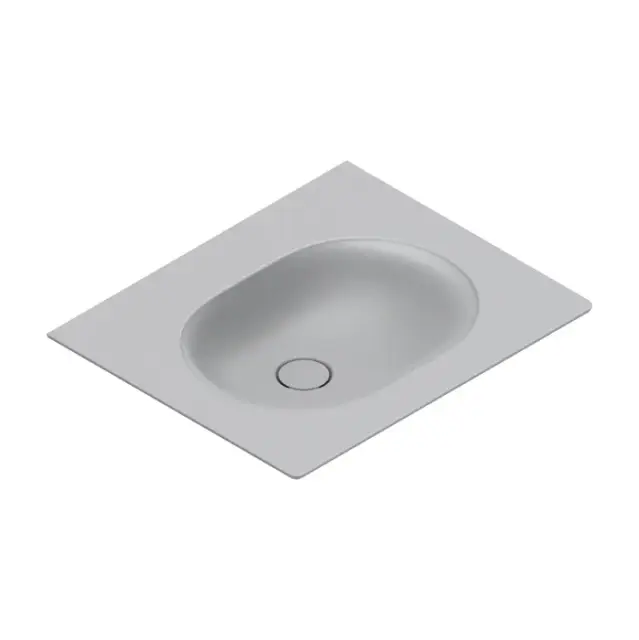 Catalano Sfera Раковина консоль 60x50см, без отв., цвет: Cemento Satinato