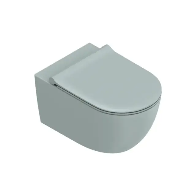 Catalano Sfera Унитаз подвесной 55x35см, безободковый, смыв Tornado, покрытие Twinglaze+, цвет: Aqua Satinato