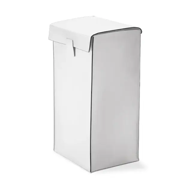 Decor Walther Nappa WB Корзина для белья, напольная, натуральная кожа, цвет: белый