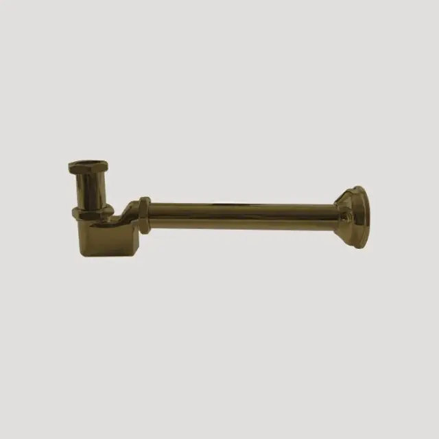 Devon&Devon Сифон для раковины/биде под донный клапан, 1 1/4", цвет: бронза