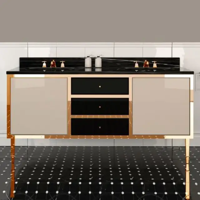Devon&Devon Jazz 3, Комплект мебели, напольный, Цвет: warm grey/deep black/oro
