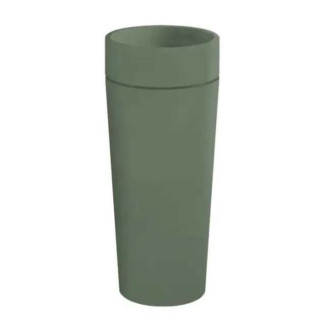 Kerasan Oke Раковина напольная, слив в пол, цвет: verde matte
