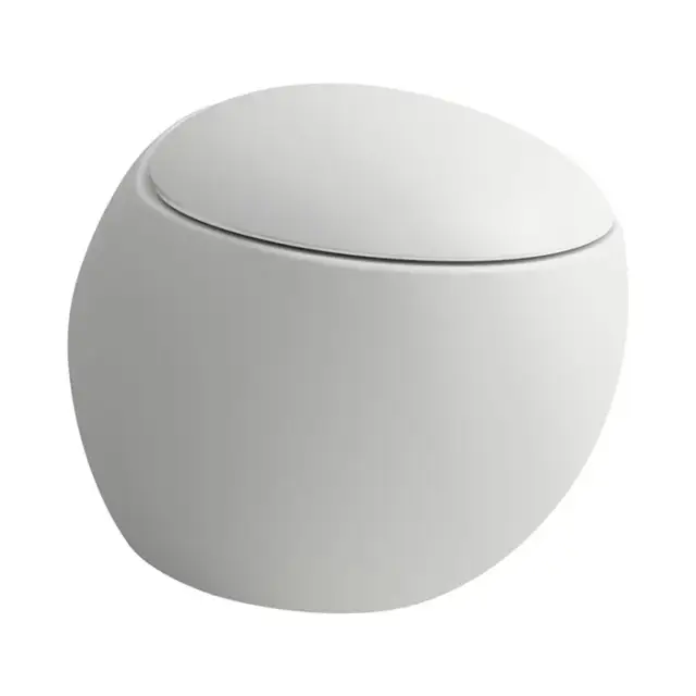 Laufen Alessi One Унитаз подвесной 58х39см, безободковый, покрытие LCC, цвет: белый матовый