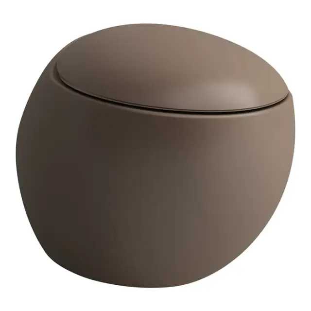 Laufen Alessi One Унитаз 58.5х39х35.5см., подвесной, безободковый, LCC, цвет: кофе матовый