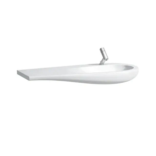 Laufen Alessi One Раковина 120х50х16.5 см, 1 отв., покрытие LCC, цвет: белый