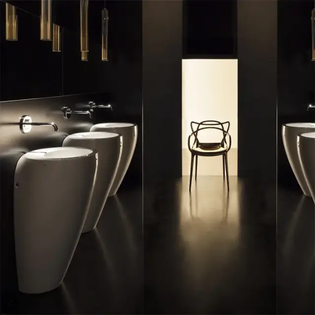 Laufen Alessi One Раковина пристенная 52х53х85 см, без отв., покрытие LCC, цвет: белый