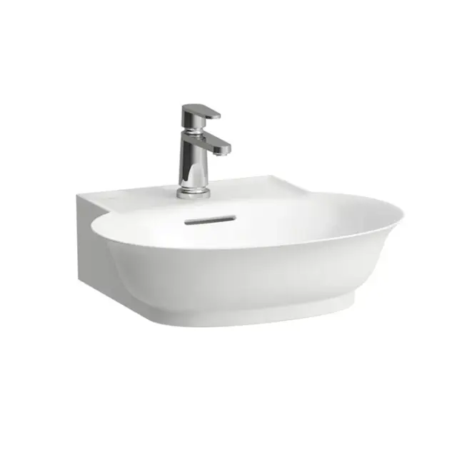 Laufen New Classic Раковина 50х45х17 см, без отв., подвесная, с переливом, цвет: белый LCC