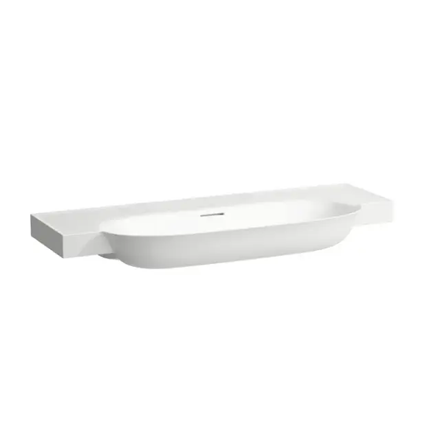Laufen New Classic Раковина 120х48х16.5 см, без отв., накладная, с переливом, цвет: белый