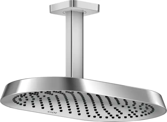 AXOR ShowerSphere Верхний душ 370/220 1jet EcoSmart с потолочным подсоединением, цвет: хром