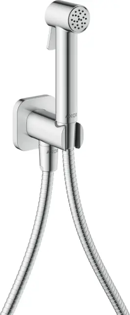 AXOR Bidette Showers Гигиенический душ 1jet softsquare для холодной воды с держателем и шлангом 1.25 м, цвет: хром