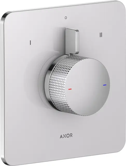 AXOR Citterio C Смеситель скрытого монтажа на 2 функции - cubic cut, цвет: хром