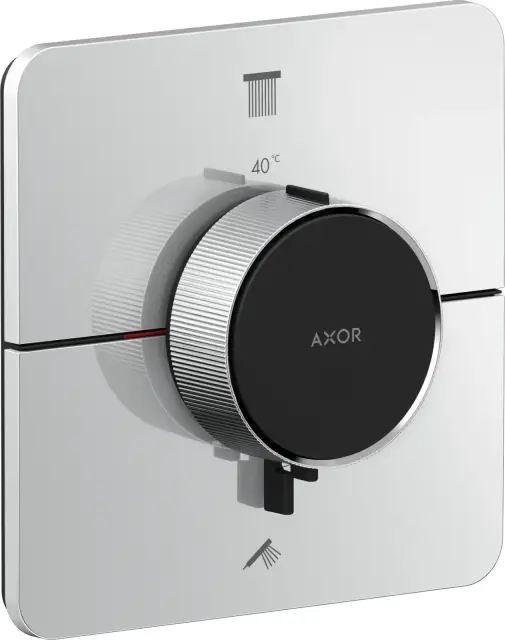 AXOR ShowerSelect ID Термостат скрытого монтажа softsquare на 2 функции, цвет: хром