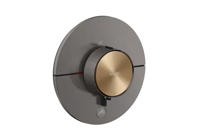 AXOR ShowerSelect ID Термостат HighFlow скрытого монтажа круглый на 1 функцию и дополнительный выход (акцент: вставка)