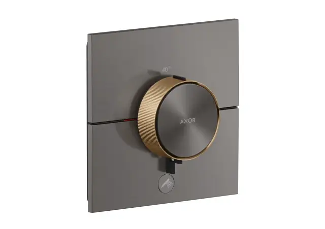 AXOR ShowerSelect ID Термостат HighFlow скрытого монтажа квадратный на 1 функцию и дополнительный выход (акцент: кант)