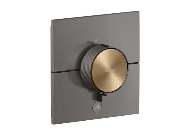 AXOR ShowerSelect ID Термостат HighFlow скрытого монтажа квадратный на 1 функцию и дополнительный выход (акцент: вставка)