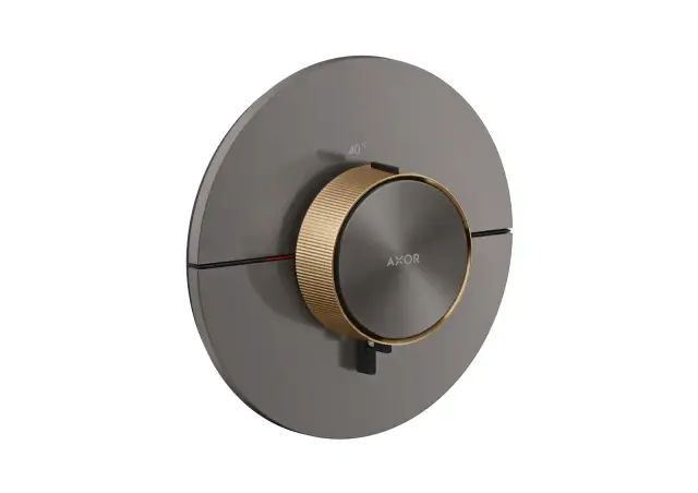 AXOR ShowerSelect ID Термостат HighFlow скрытого монтажа круглый (акцент: кант)