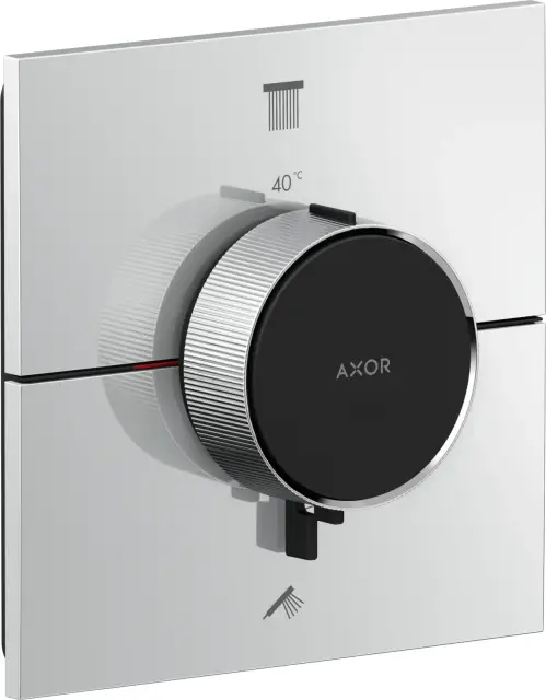 AXOR ShowerSelect ID Термостат скрытого монтажа квадратный на 2 функции, цвет: хром