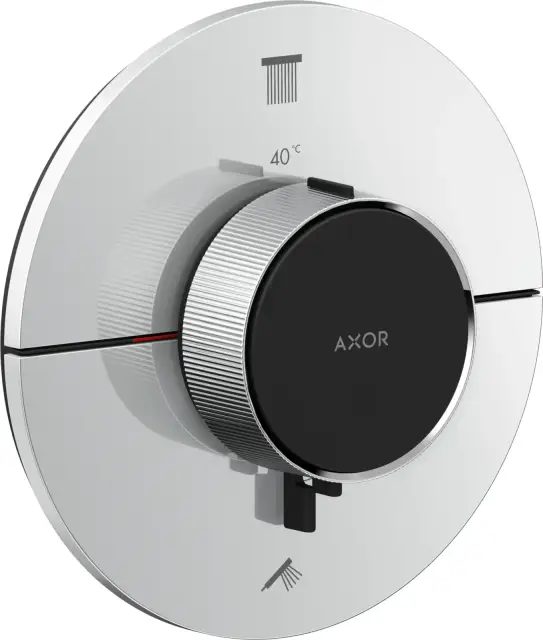 AXOR ShowerSelect ID Термостат скрытого монтажа круглый на 2 функции, цвет: хром