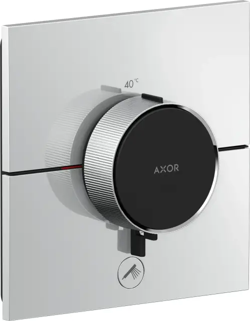 AXOR ShowerSelect ID Термостат HighFlow скрытого монтажа квадратный на 1 функцию и дополнительный выход, цвет: хром