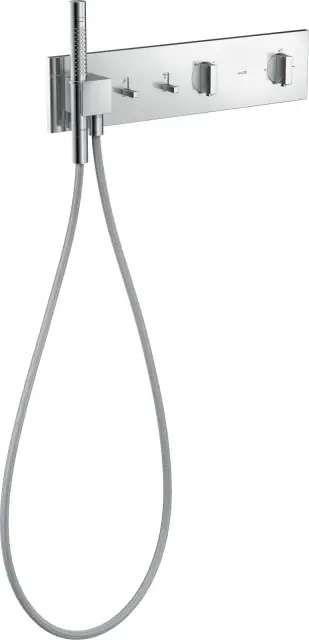 AXOR ShowerComposition Термостатический модуль 470/110 скрытого монтажа на 2 функции, цвет: хром
