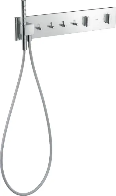 AXOR ShowerComposition Термостатический модуль 610/110 скрытого монтажа на 4 функции, цвет: хром