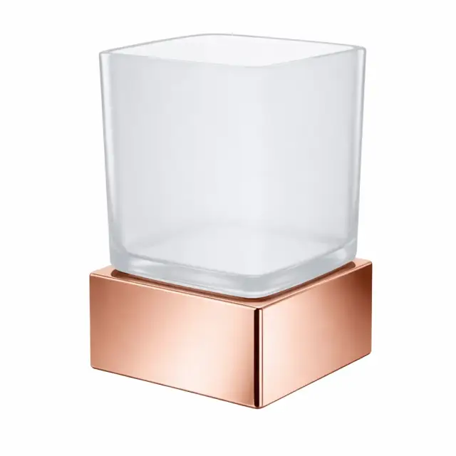 Стакан Jorger EMPIRE ROYAL CRYSTAL 627.00.046.022 розовое золото/матовое стекло