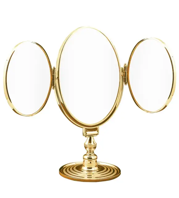 Зеркало косметическое Cristal&Bronze PEARL FS01-D1-6150 золото