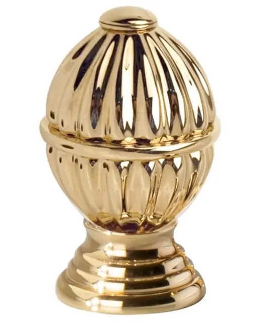 Запорный вентиль набортный 1/2", горячий, влево Polished Soft Gold