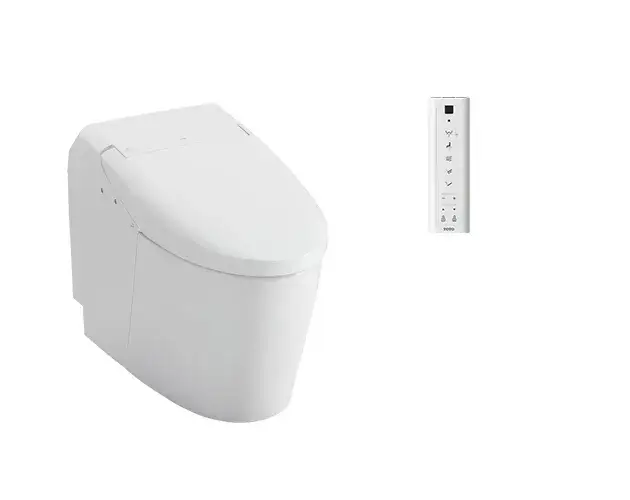 Унитаз напольный с WASHLET, выпуск в пол