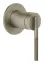 Cмеситель Gessi Ingranaggio, настенный, встраиваемый, внешняя часть, цвет Finox Brushed Nickel