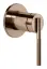 Cмеситель Gessi Ingranaggi, настенный, встраиваемый, внешняя часть, цвет Copper PVD