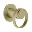 Cмеситель Gessi Anello, встраиваемый, без излива, на 1 потребителя, внешняя часть, цвет Brushed Brass PVD