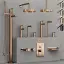 Излив для ванны Gessi, настенный, цвет Copper PVD