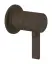 Смеситель Gessi Inciso, встраиваемый, однорычажный, на 1 выход, цвет Dark Bronze