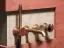 Смеситель Gessi Origini, настенный, встраиваемый, на 1 выход, внешняя часть, цвет Copper Brushed PVD