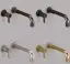 Смеситель Gessi Inciso, встраиваемый, однорычажный, на 1 выход, цвет Gold PVD