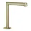 Излив Gessi Anello, средней длины, вылет 144 мм, цвет Brass Brushed PVD