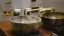 Излив Gessi Inciso, настенный, средней длины, цвет Brass Brushed PVD