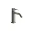 Смеситель для раковины Gessi 316, без донного клапана, цвет Steel Brushed