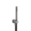 Ручной душ Gessi 316, с шланговым подсоединением и держателем, цвет Steel Brushed