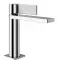 Смеситель для раковины Gessi Inverso, однорычажный, с донным клапаном и соединительными шлангами, Н-178 мм, цвет хром