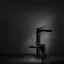 Смеситель для раковины Gessi Rilievo, без донного клапана, цвет Matte Black