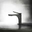 Смеситель для раковины Gessi Rilievo, без донного клапана, цвет Matte Black