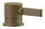 Рычаг для излива Gessi Inciso, удалённого управления, цвет Antique Brass