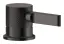 Cмеситель Gessi Inciso, удалённого управления, внешняя часть, цвет Black Metal Brushed PVD