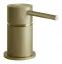 Смеситель Gessi316, для удалённого управления, цвет Brushed Brass PVD