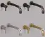 Смеситель для раковины Gessi Inciso, настенный, короткий излив, без донного клапана, встраиваемый, цвет Chrome